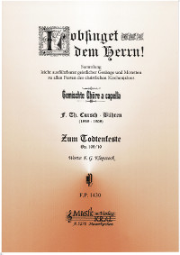 Zum Todtenfeste, op. 169/10